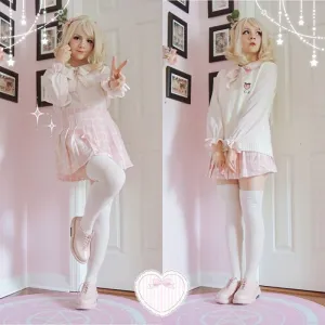 [@milkiiprincess] "PLAID" SKIRT W010335REVIEW