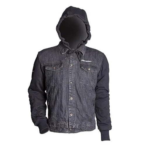 Moto Dry - Stone Denim Hoody