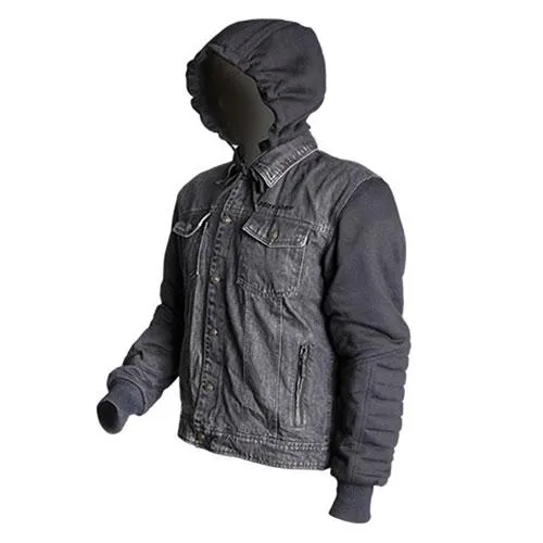 Moto Dry - Stone Denim Hoody