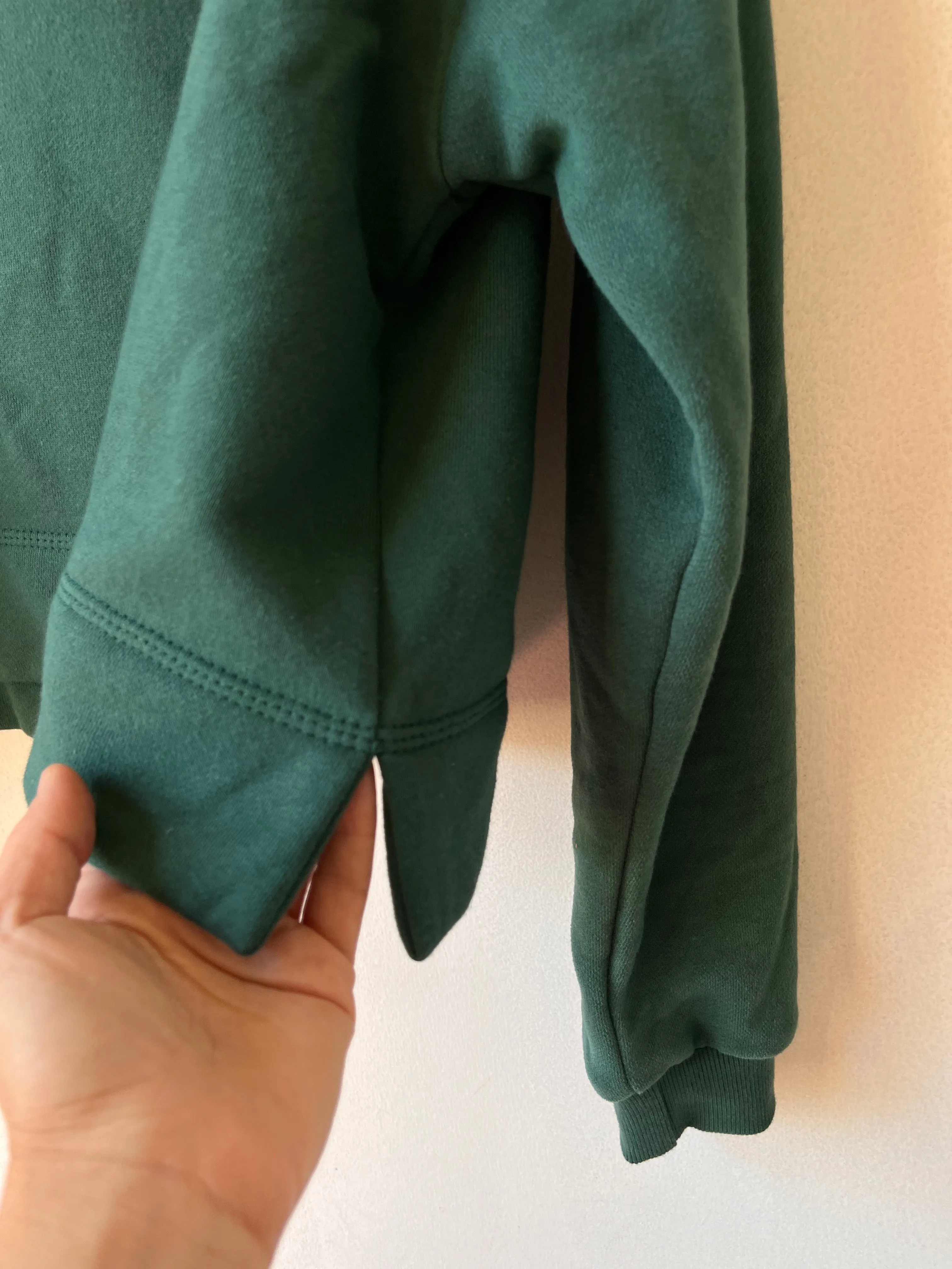 Nuage high neck sweatshirt- Pine