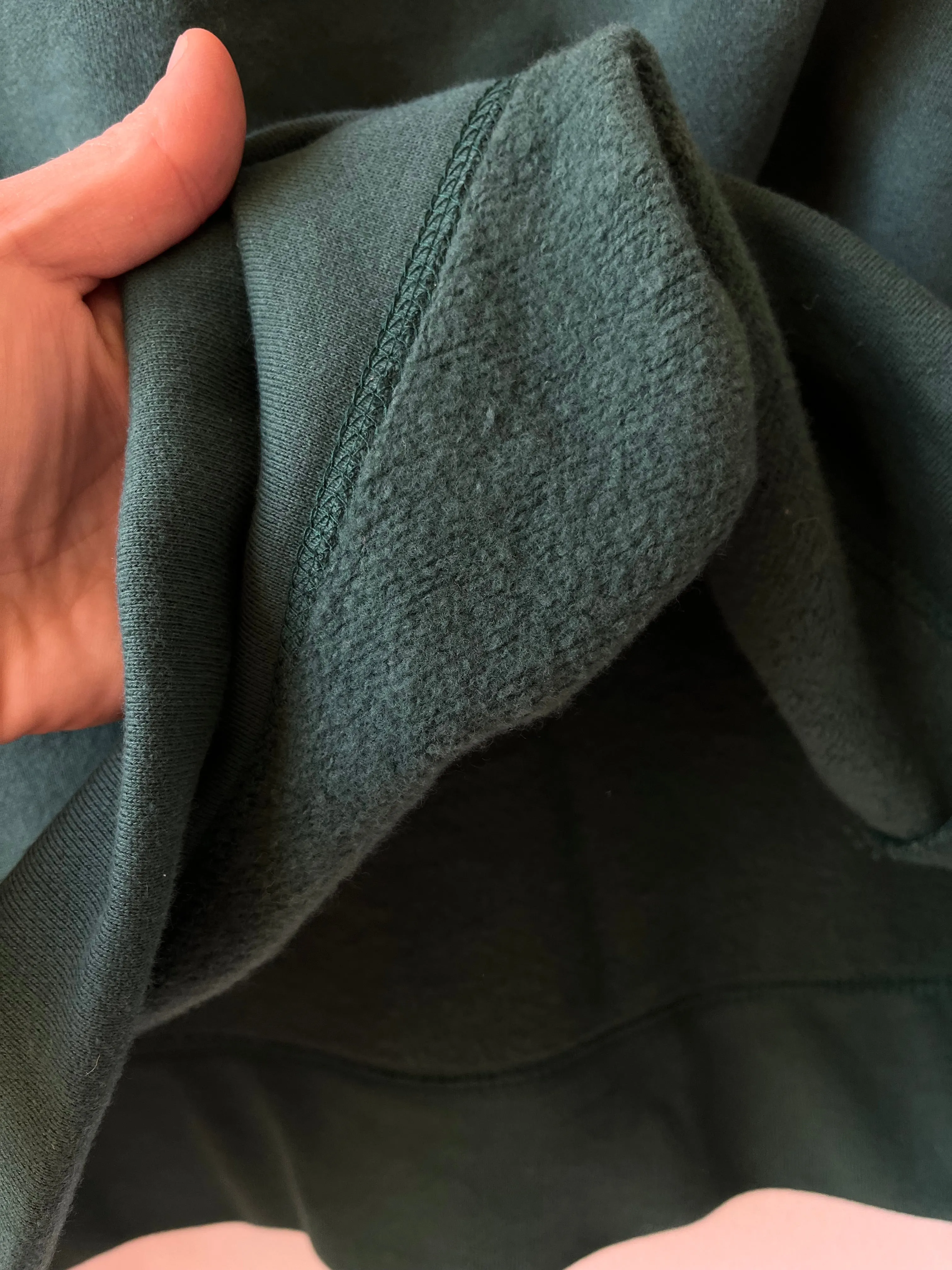 Nuage high neck sweatshirt- Pine