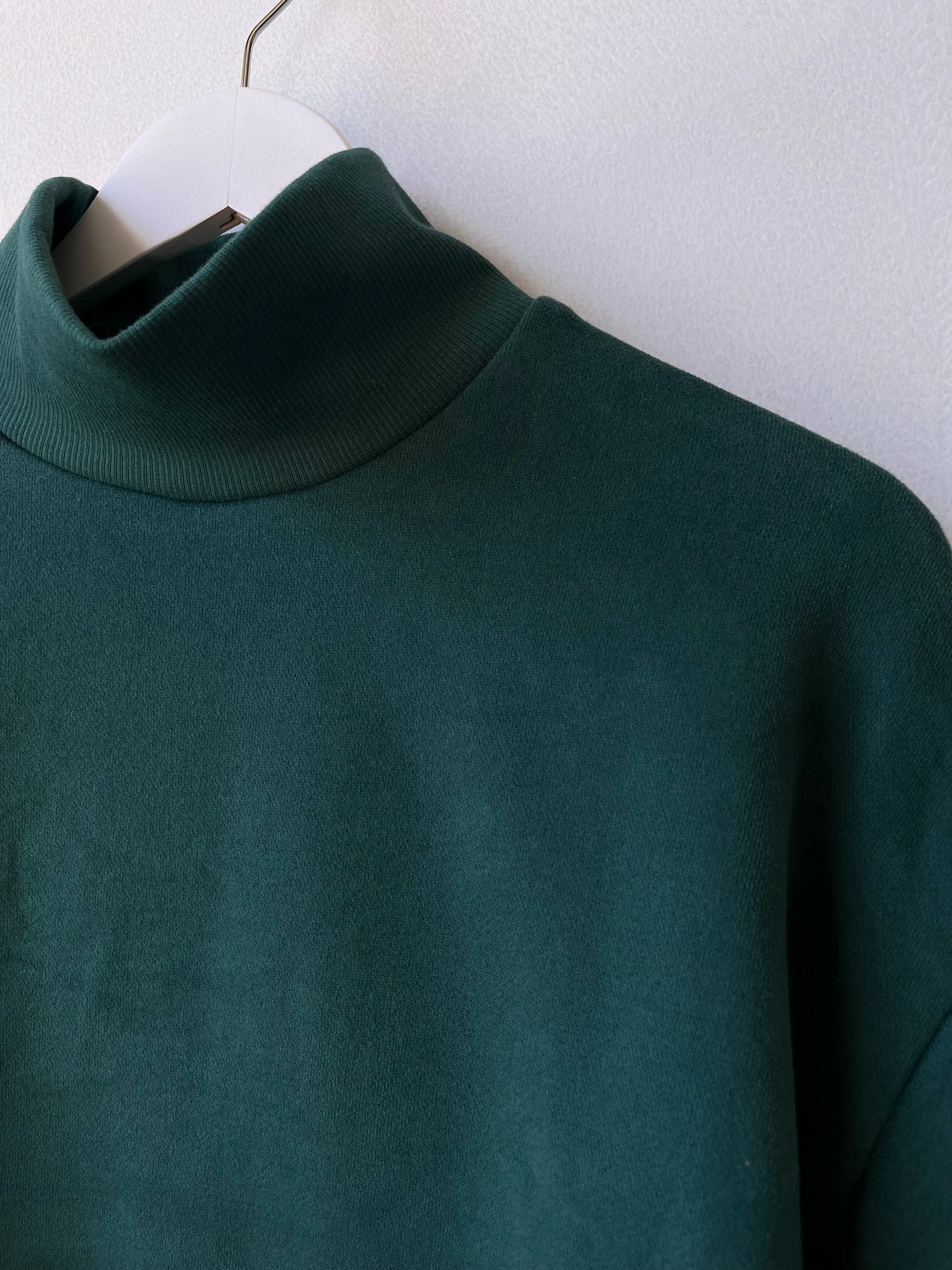 Nuage high neck sweatshirt- Pine