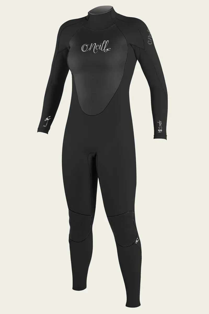 O'Neill Womens Epic 3/2 Wetsuit - Back Zip