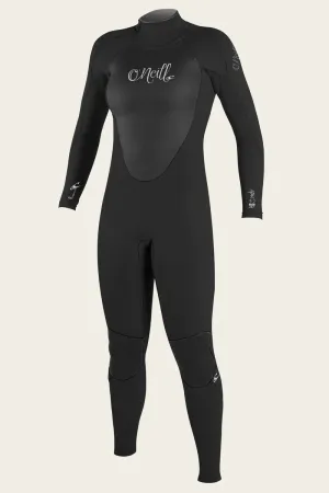 O'Neill Womens Epic 3/2 Wetsuit - Back Zip