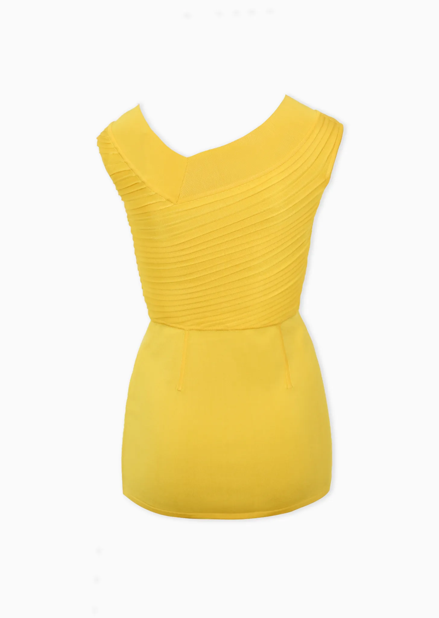 Paris - Pleated V Neck Top