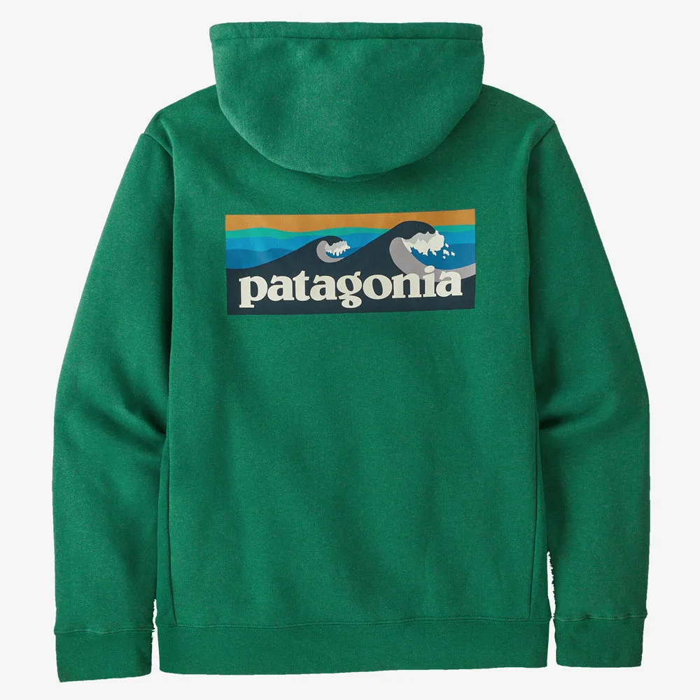 Patagonia Boardshort Logo Uprisal Hoody - Gather Green