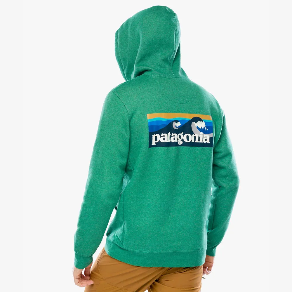 Patagonia Boardshort Logo Uprisal Hoody - Gather Green