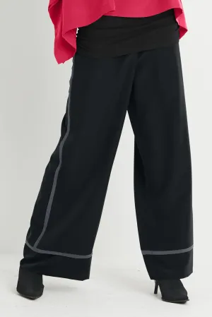 Peachskin Tuxedo Pants