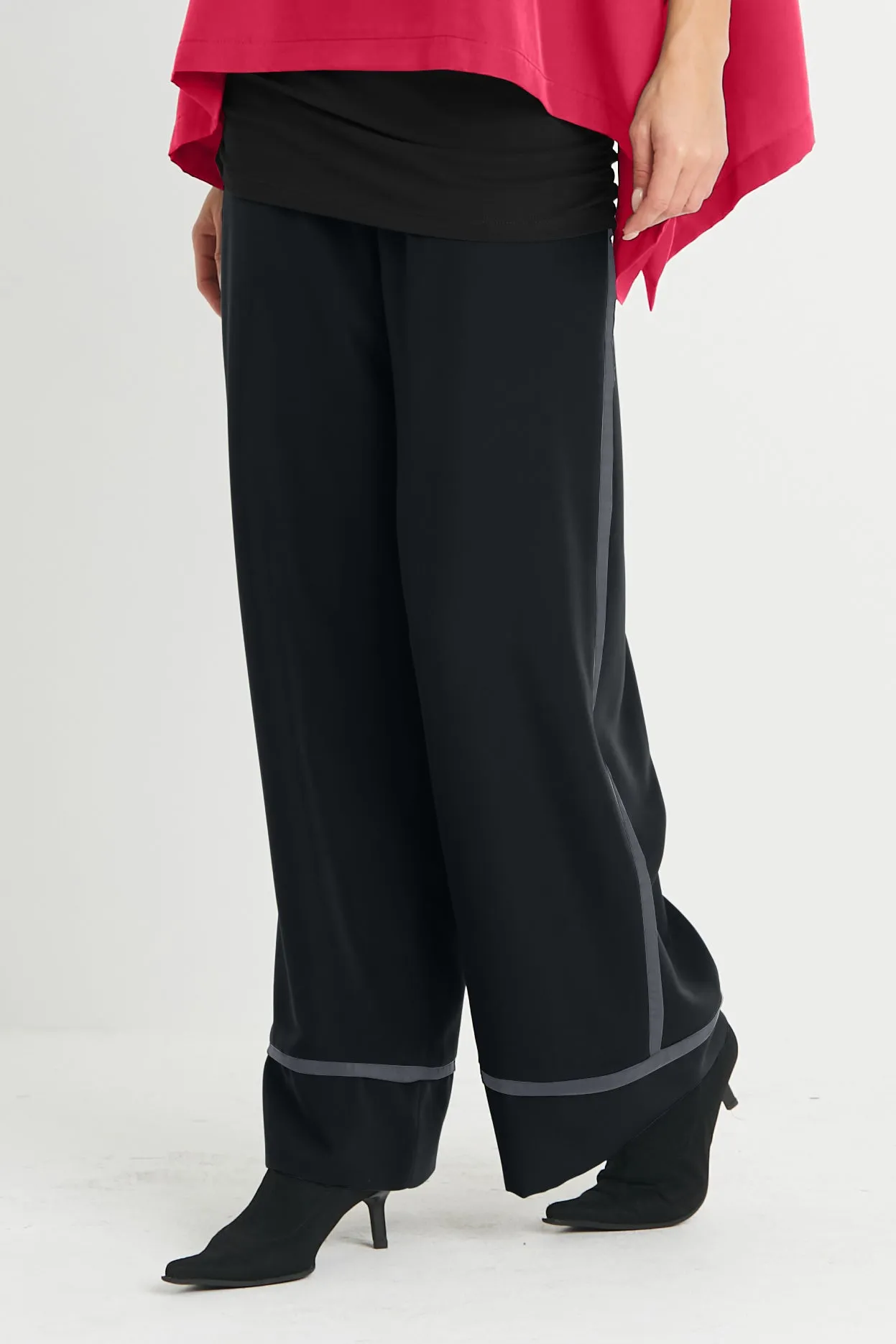 Peachskin Tuxedo Pants
