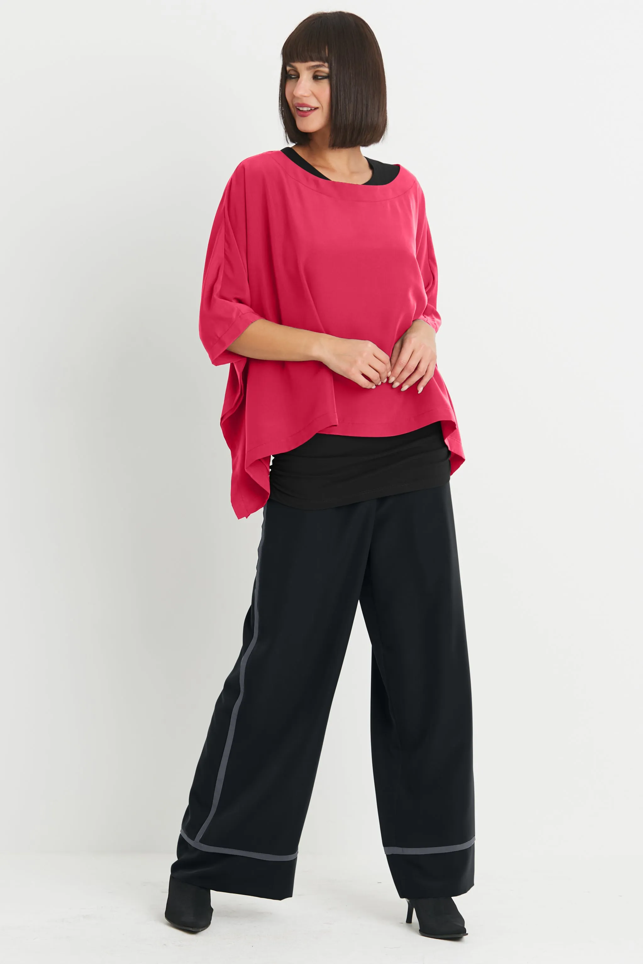 Peachskin Tuxedo Pants