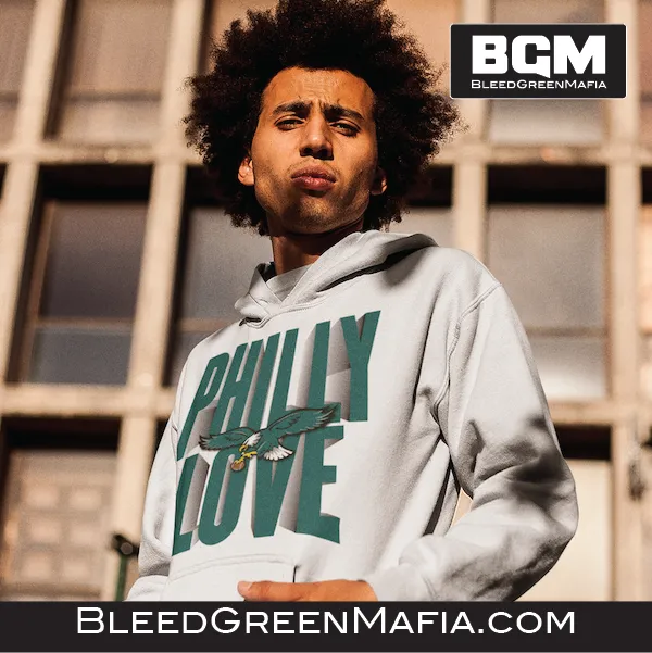 Philly Love Pullover Hoodie | BleedGreenMafia.com