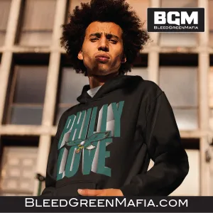 Philly Love Pullover Hoodie | BleedGreenMafia.com