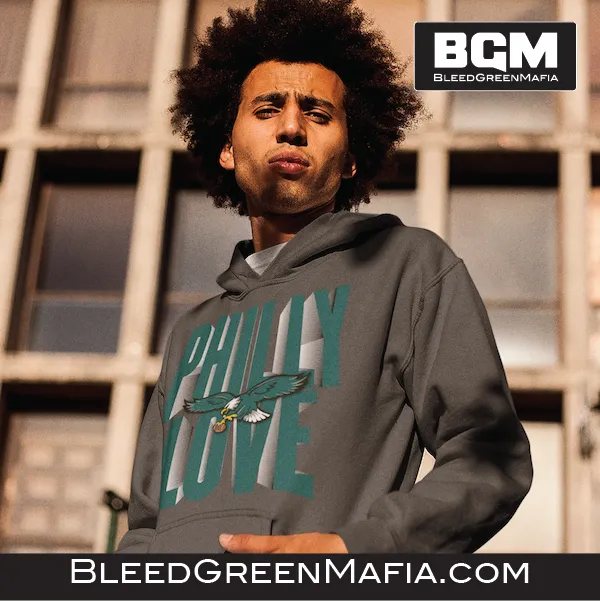 Philly Love Pullover Hoodie | BleedGreenMafia.com