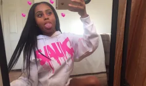 Pink Sauce | White Hoodie