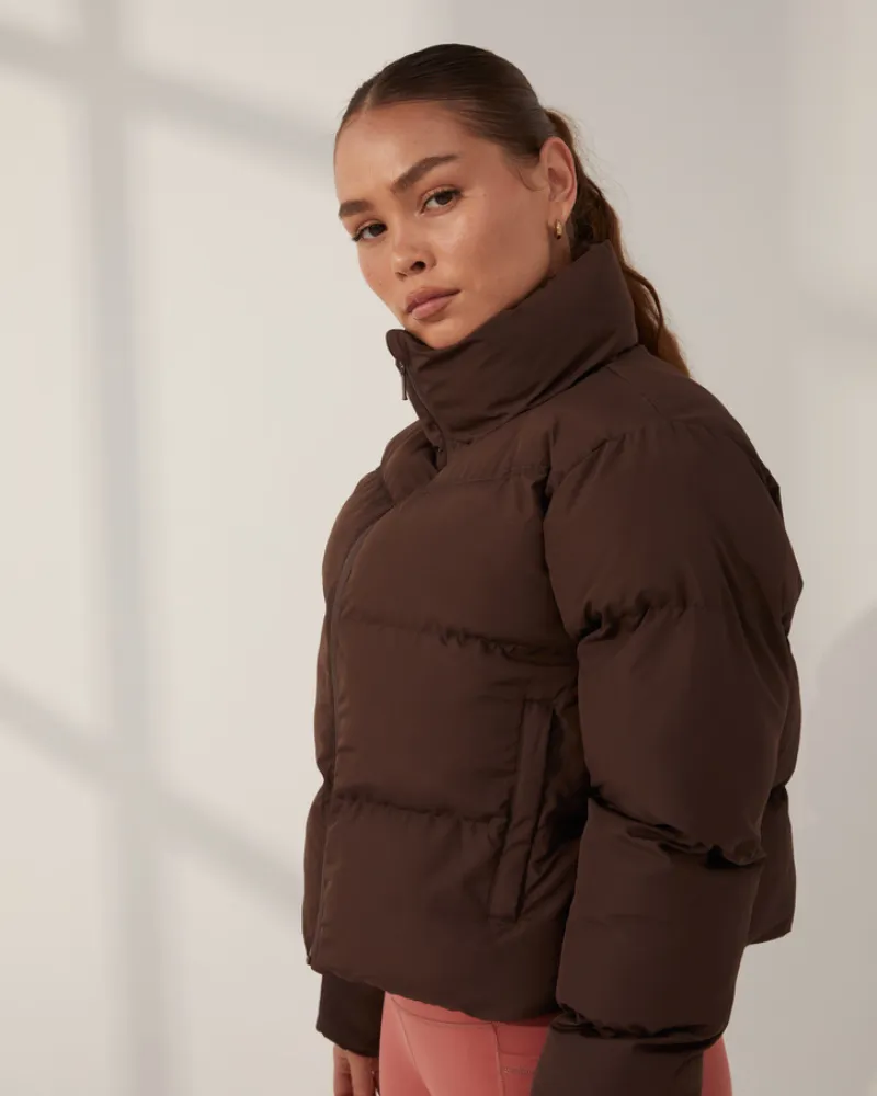 Puffer Jacket - French Roast
