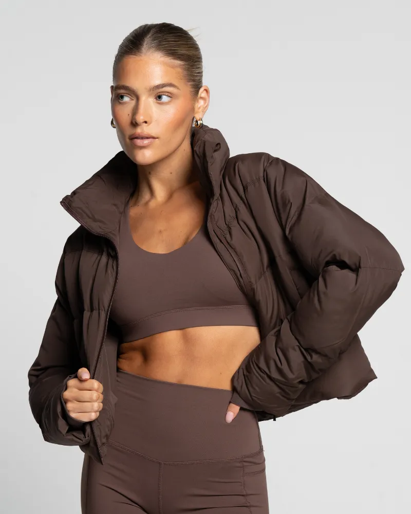 Puffer Jacket - French Roast