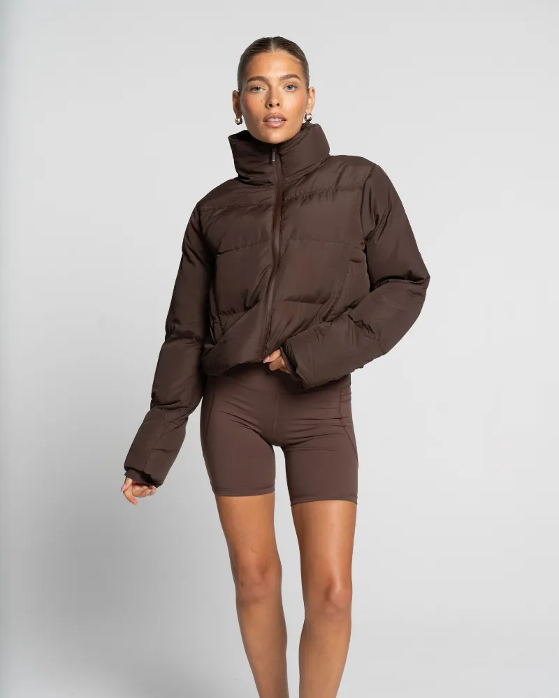 Puffer Jacket - French Roast