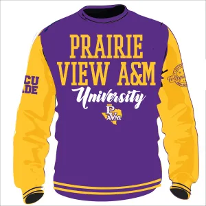 PVAMU  VARSITY SWEATSHIRTS Chenille Embroidery  | Unisex Fit