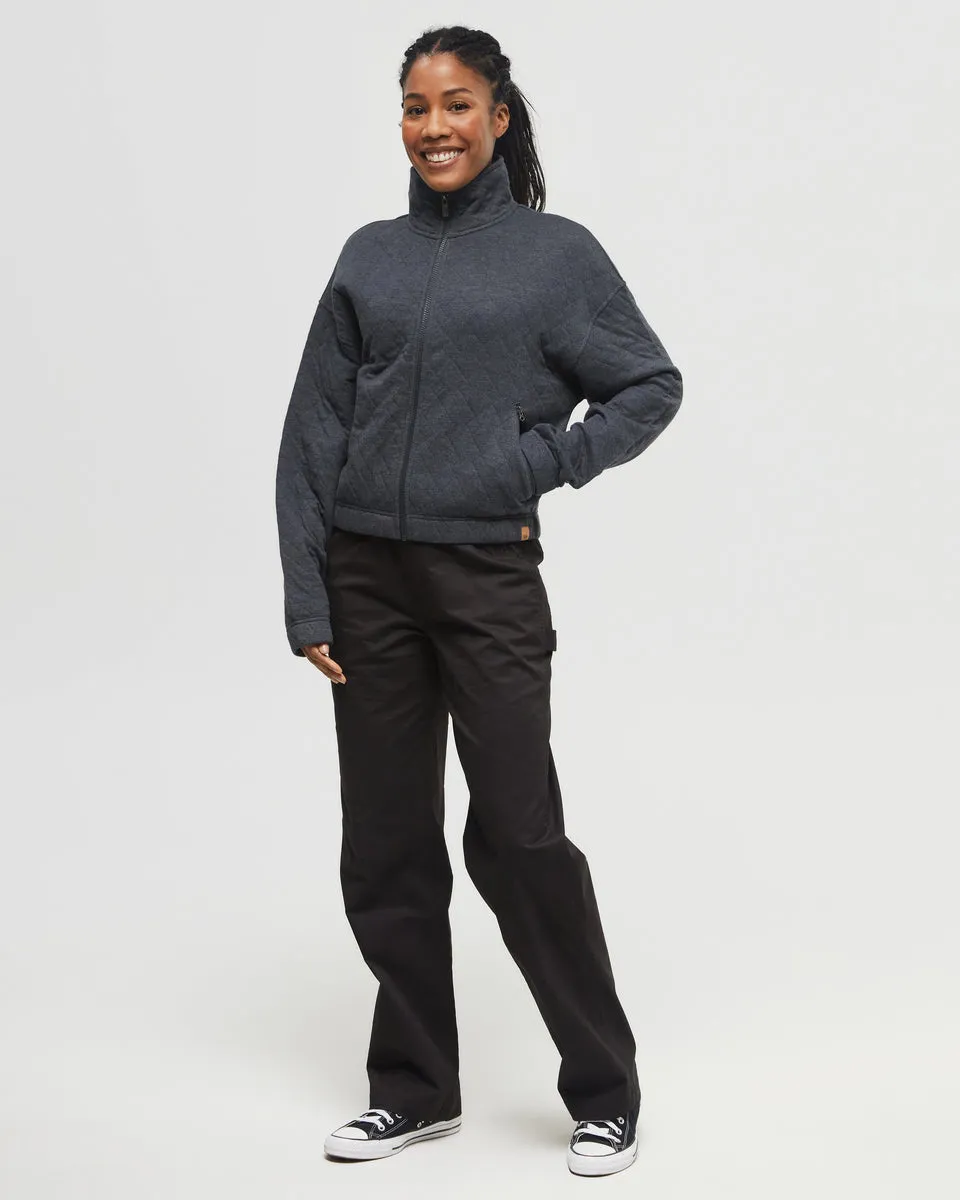 Quilted Full Zip