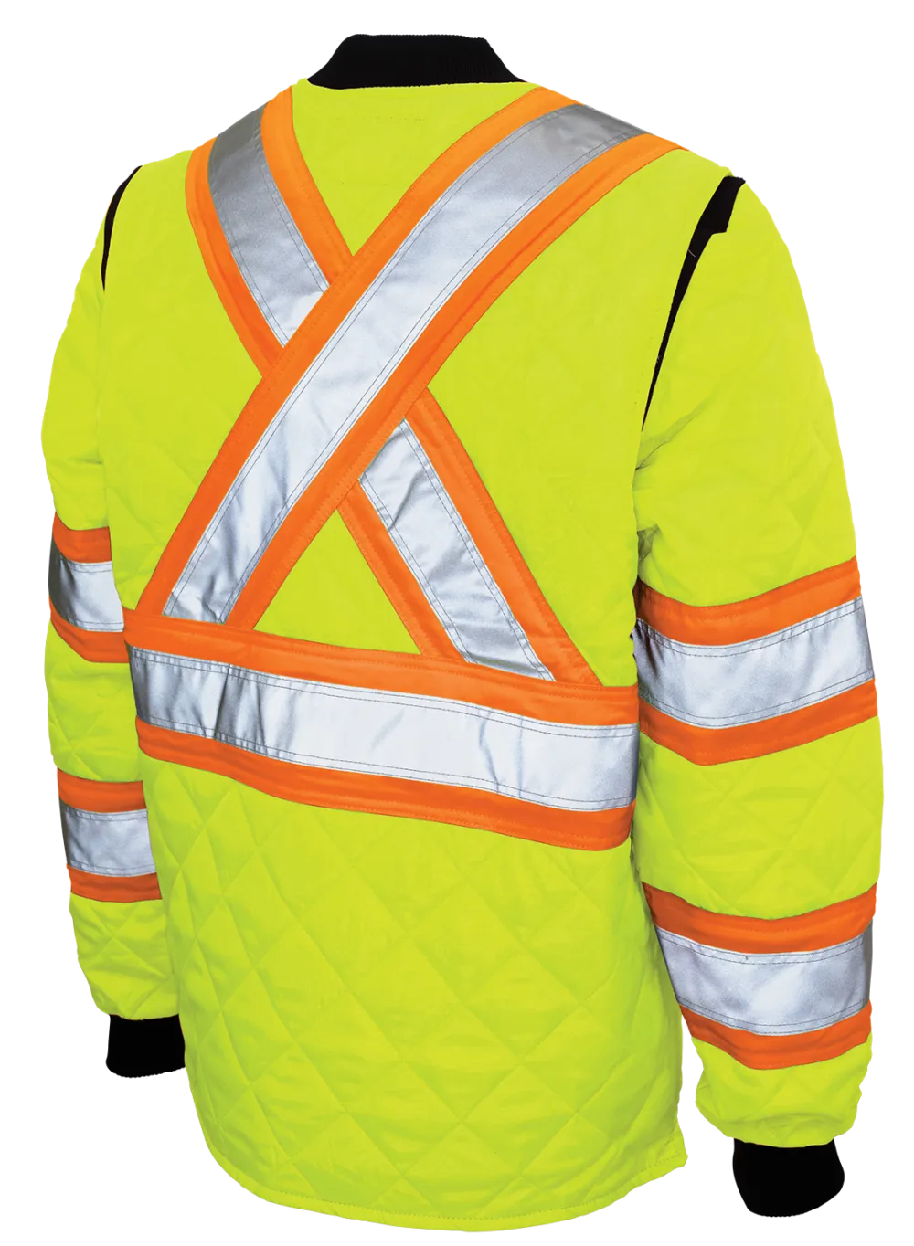 Quilted Safety Freezer Jacket By Tough Duck - Style S432