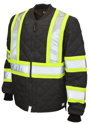 Quilted Safety Freezer Jacket By Tough Duck - Style S432