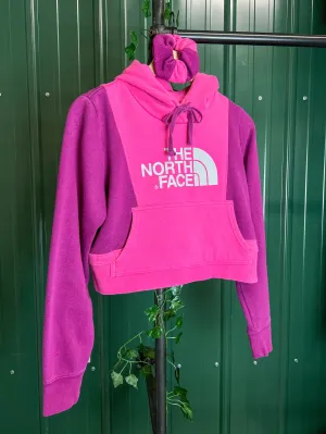 "1 of " Dragon Berry North Face Crop Hoodie (M)