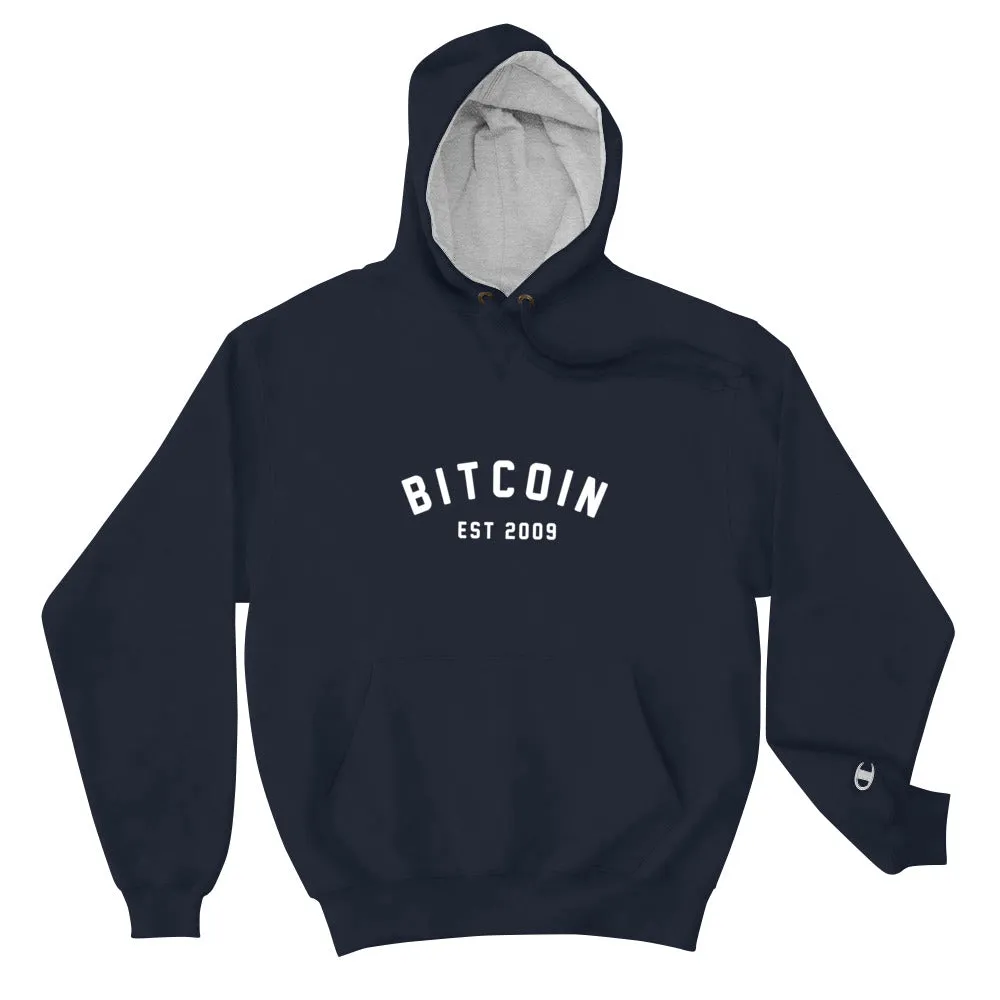 "Bitcoin Campus" Champion Womens Hoodie