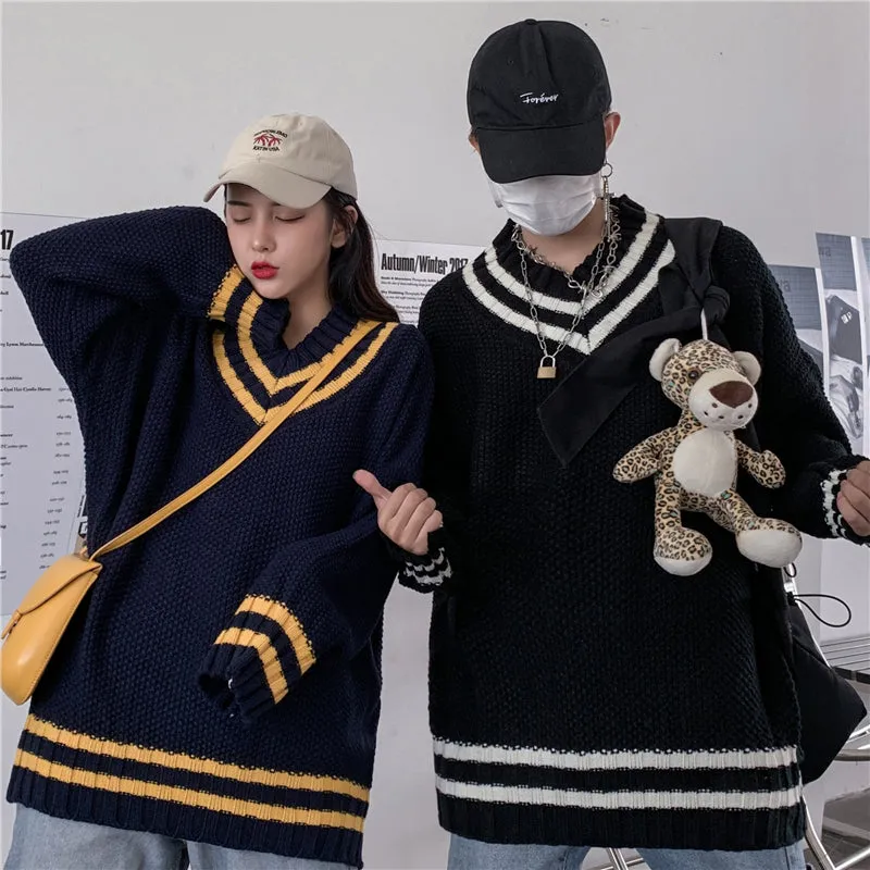 "V-NECK COUPLE" SWEATER N092301