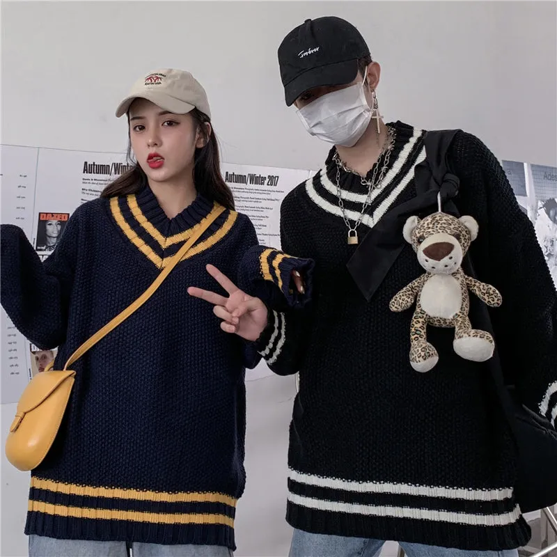 "V-NECK COUPLE" SWEATER N092301