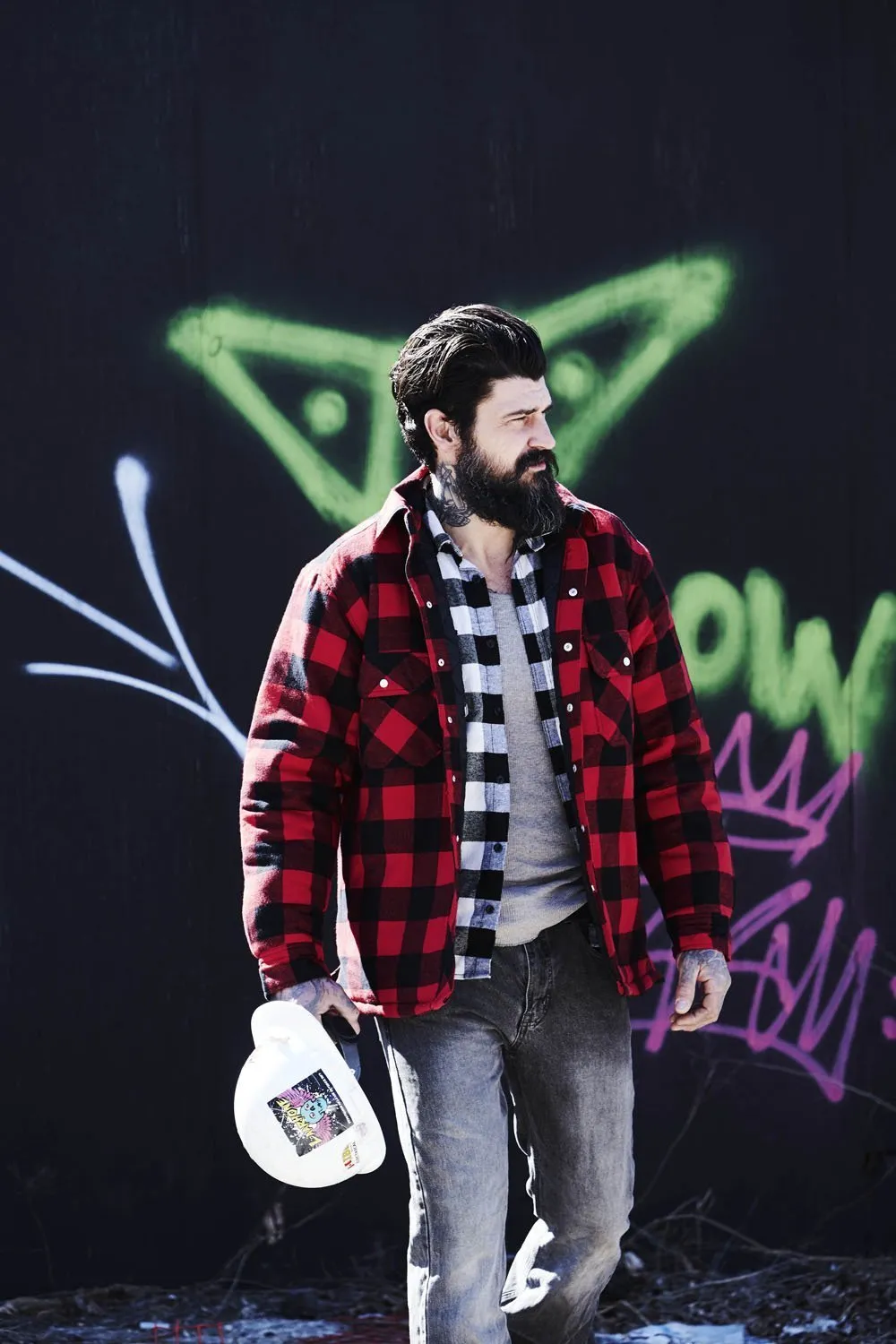 Red Buffalo Plaid Quilt-Lined Flannel Shirt Jacket