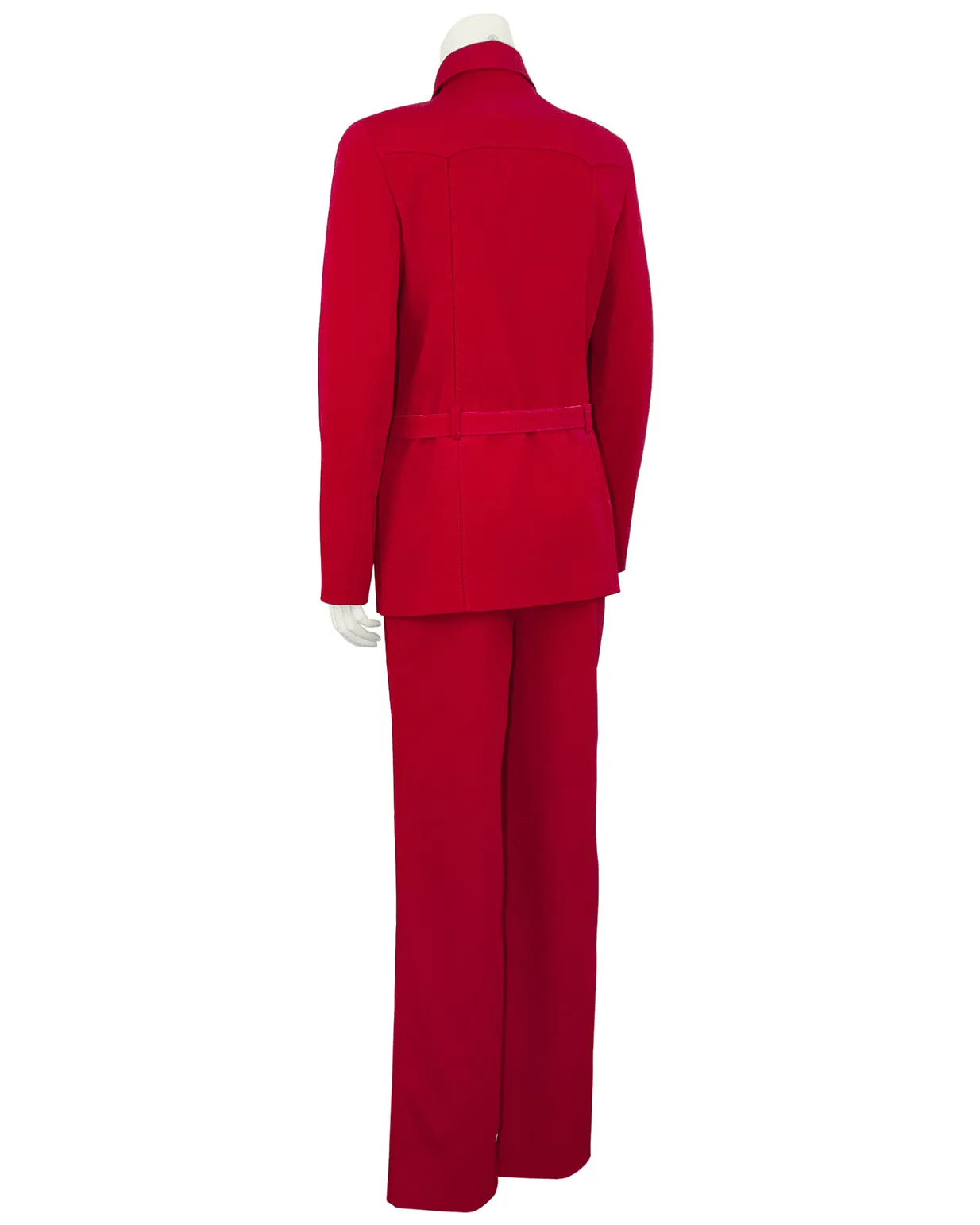 Red Suit with Belt