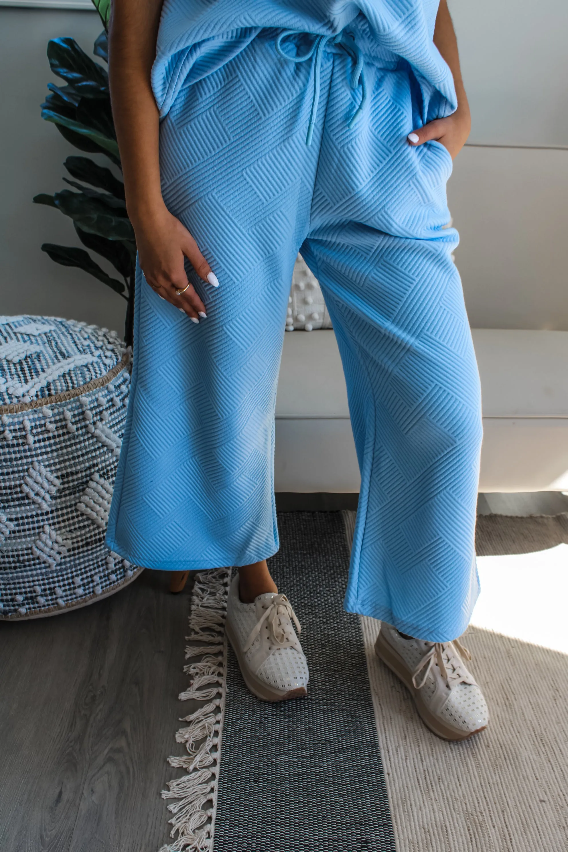 Relax & Reset Pant • Baby Blue