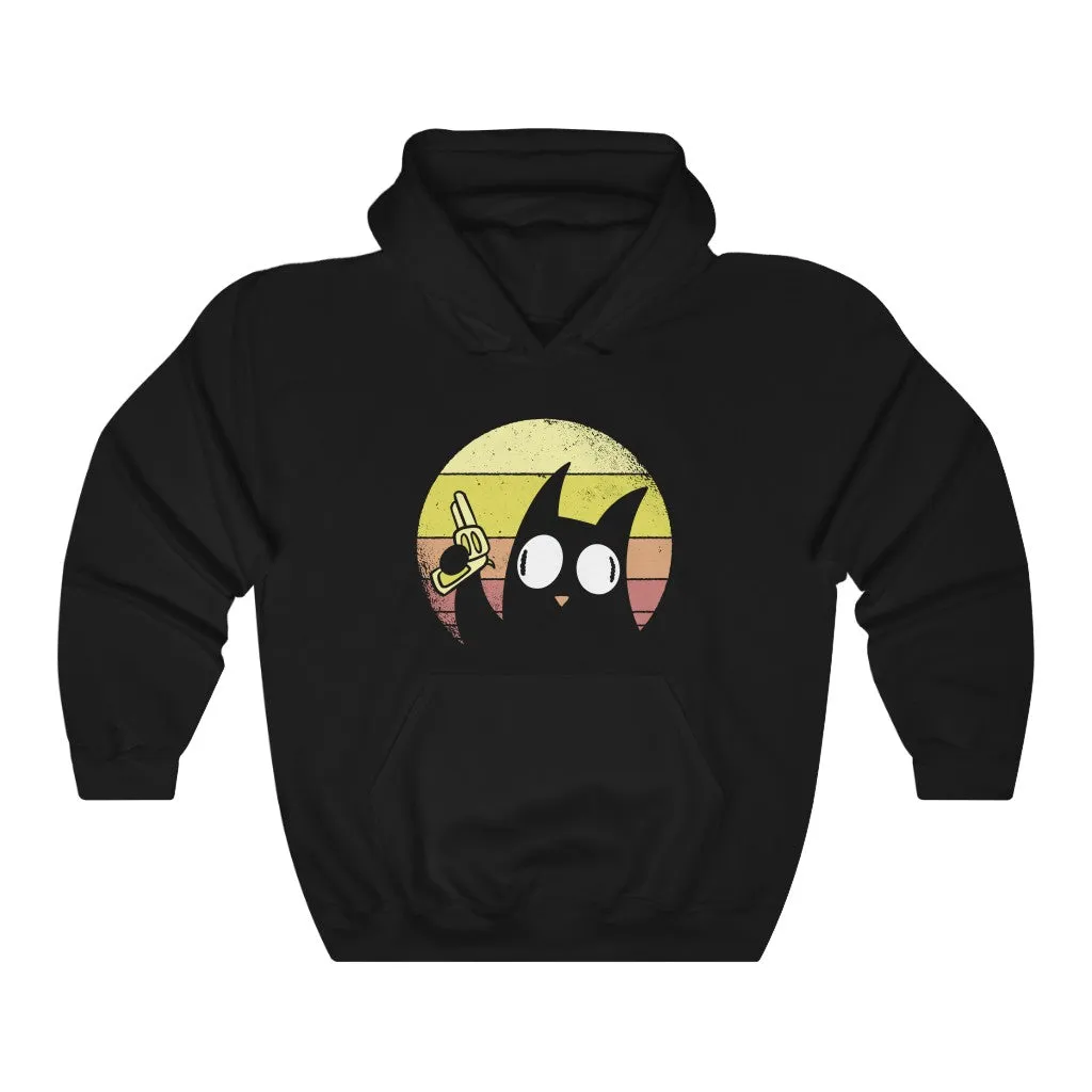 Retro Cat Hoodie