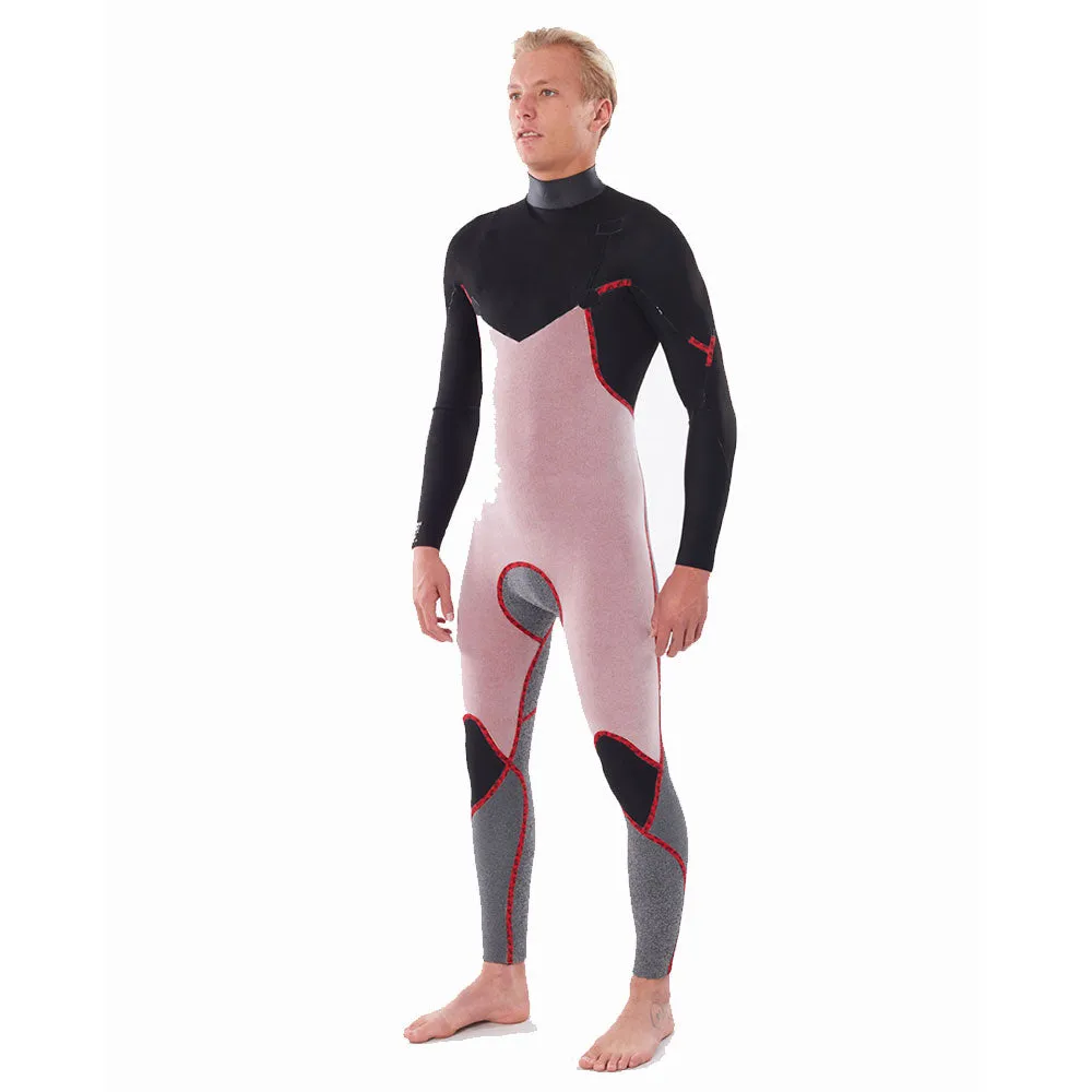 Rip Curl Dawn Patrol 5/3mm Chest Zip Winter Wetsuit - Dark Green