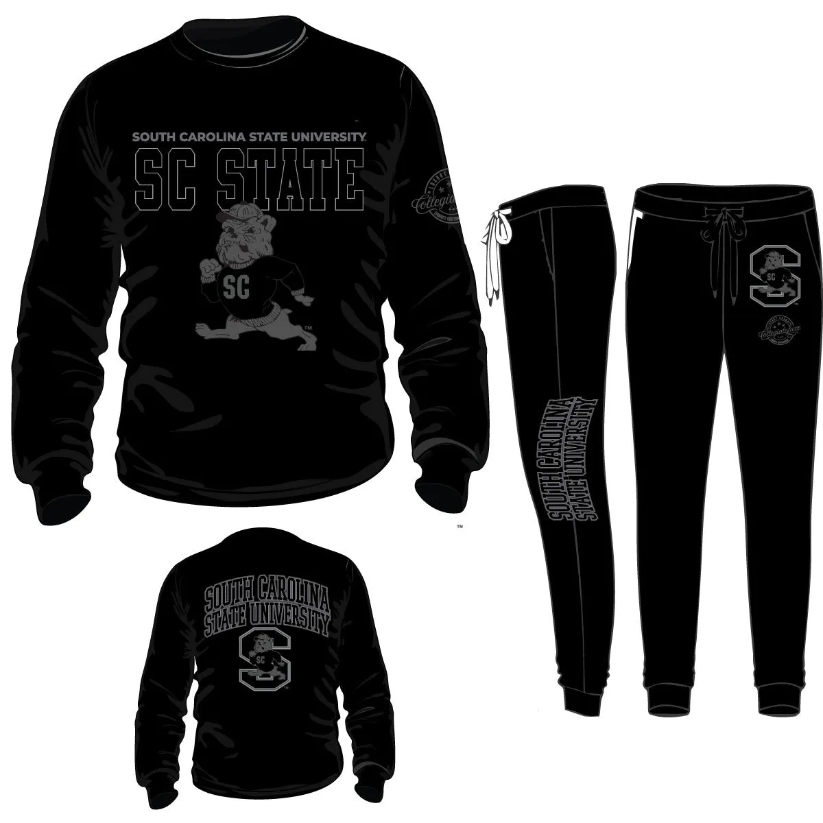 SC STATE  | BOB Chenille Set | Sweatshirt & Joggers - aja