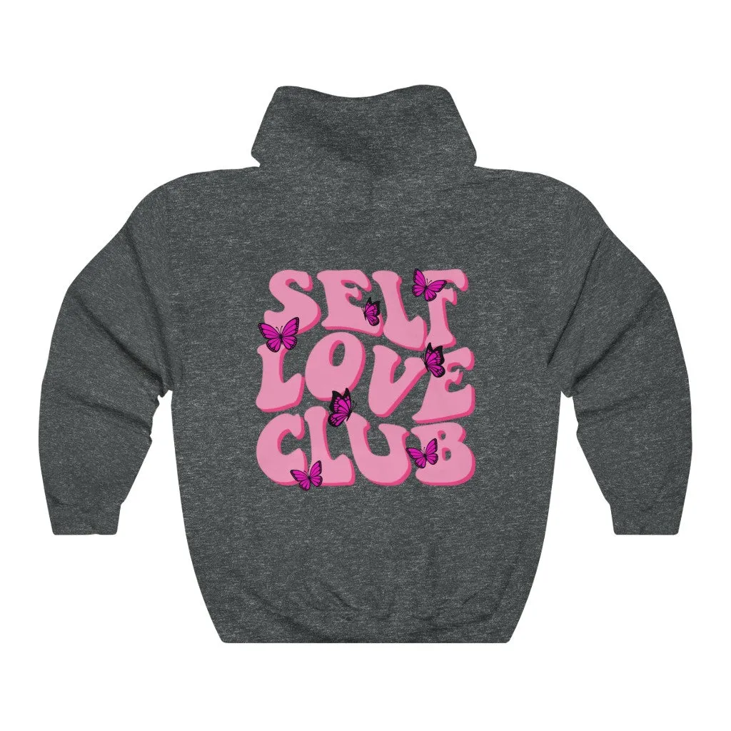Self Love Butterfly Hooded Sweatshirt