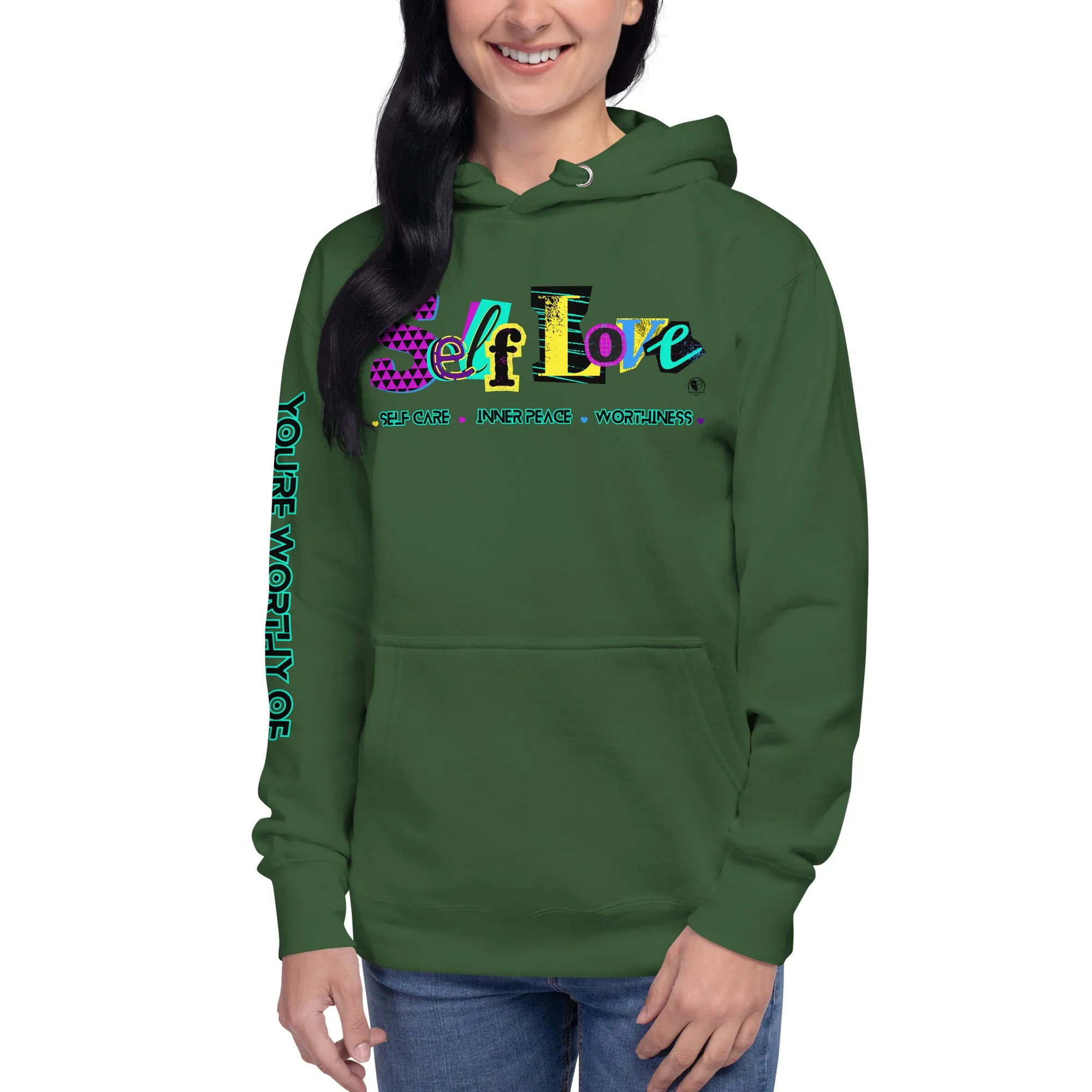 Self Love. Self Care. Inner Peace - Premium Unisex Hoodie