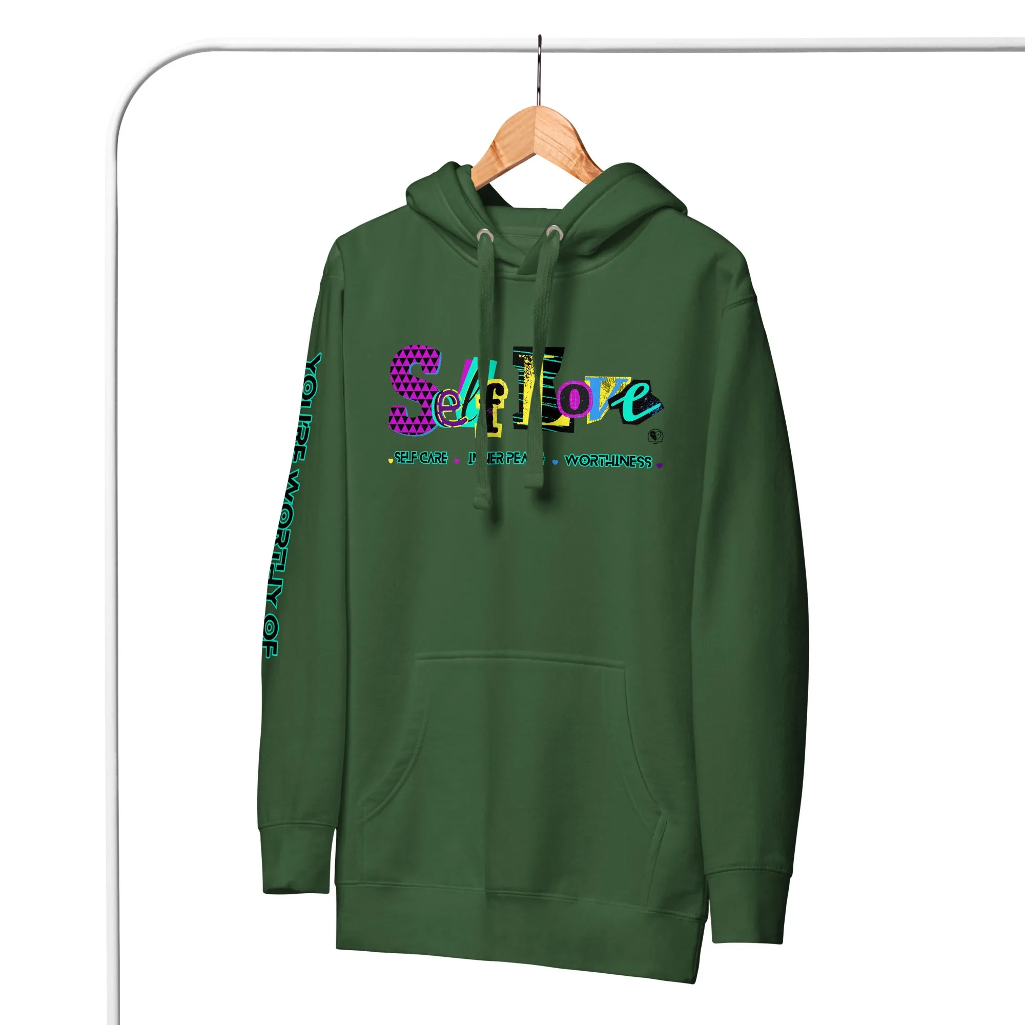 Self Love. Self Care. Inner Peace - Premium Unisex Hoodie