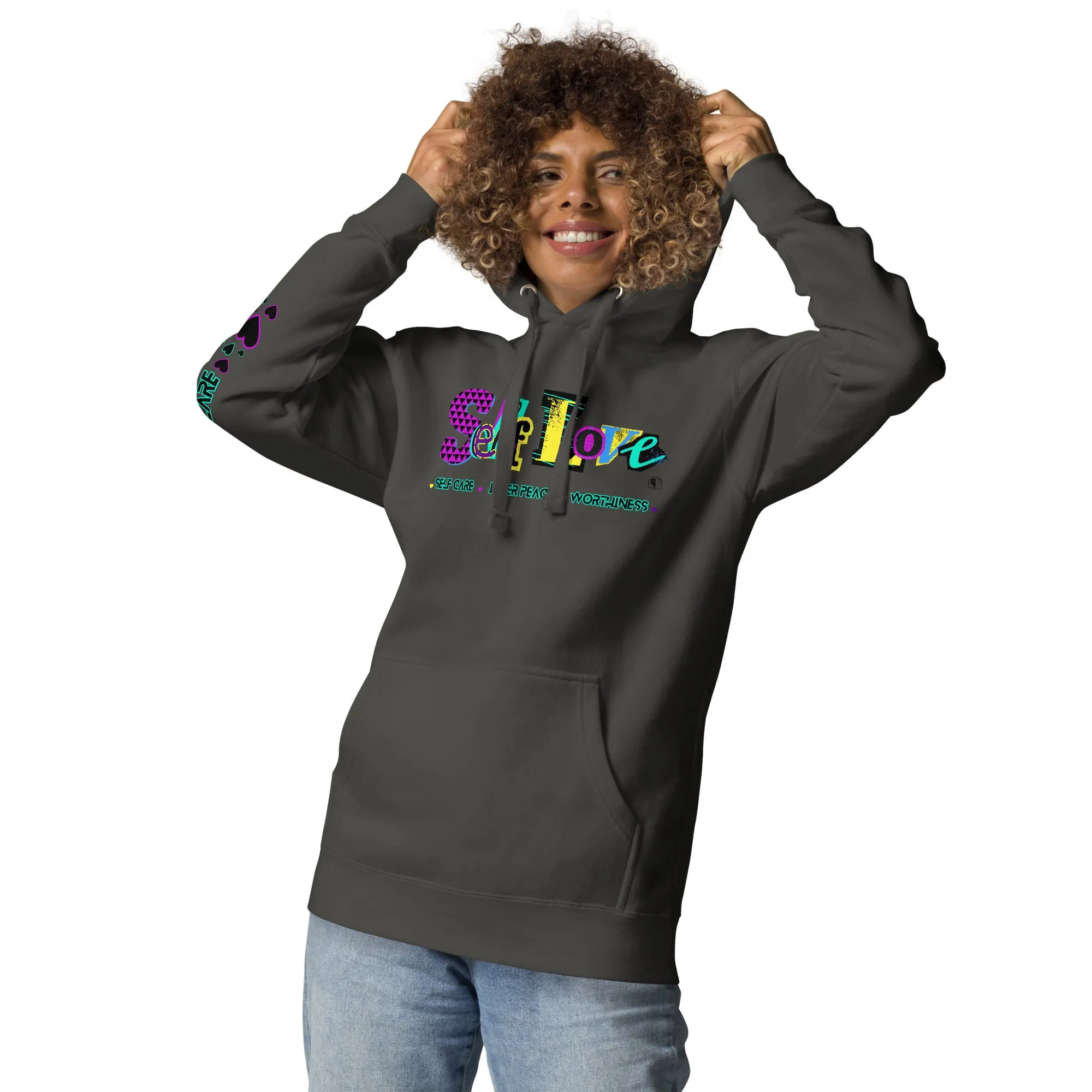 Self Love. Self Care. Inner Peace - Premium Unisex Hoodie