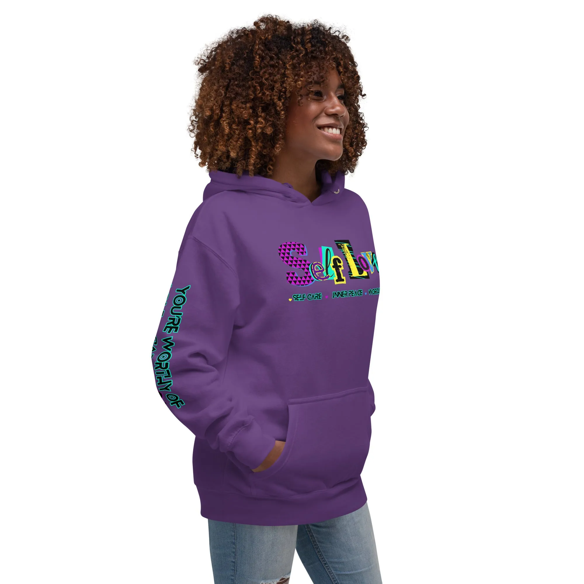 Self Love. Self Care. Inner Peace - Premium Unisex Hoodie