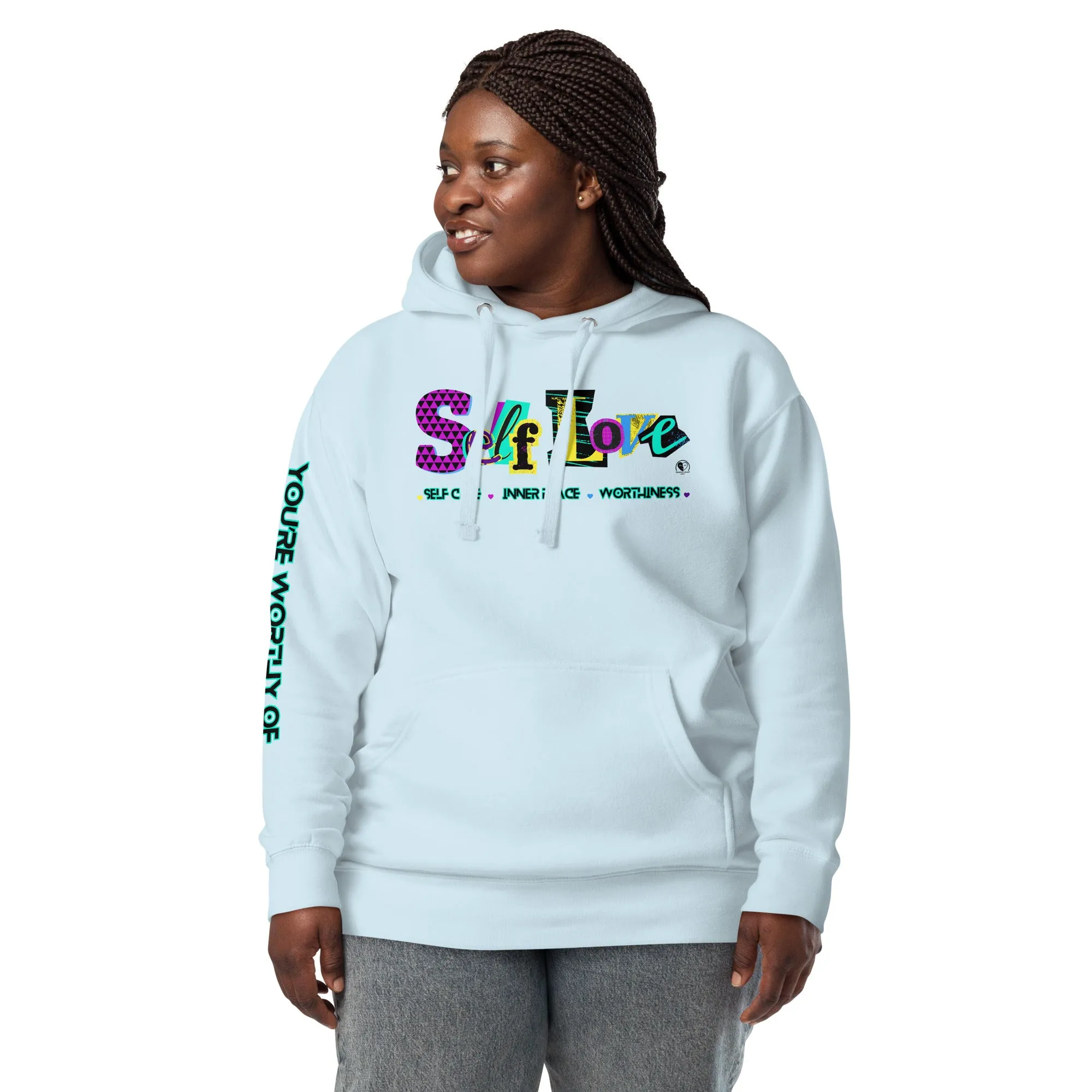 Self Love. Self Care. Inner Peace - Premium Unisex Hoodie