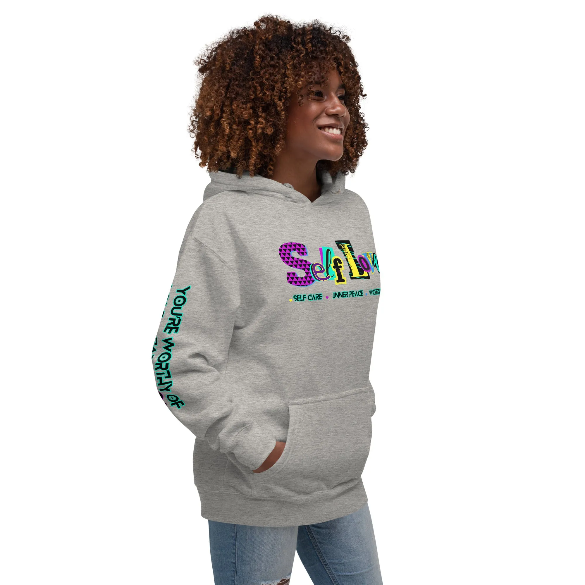 Self Love. Self Care. Inner Peace - Premium Unisex Hoodie