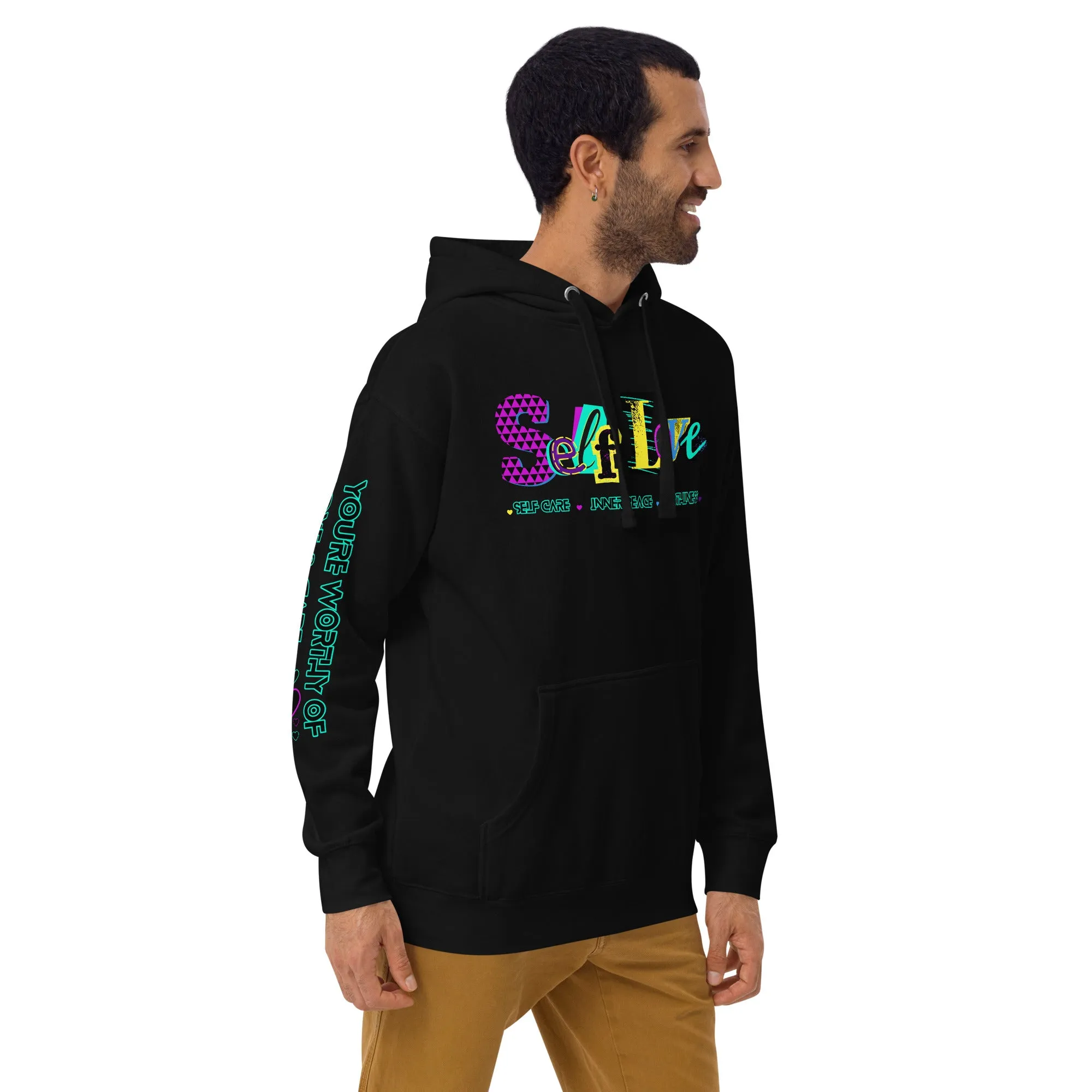 Self Love. Self Care. Inner Peace - Premium Unisex Hoodie
