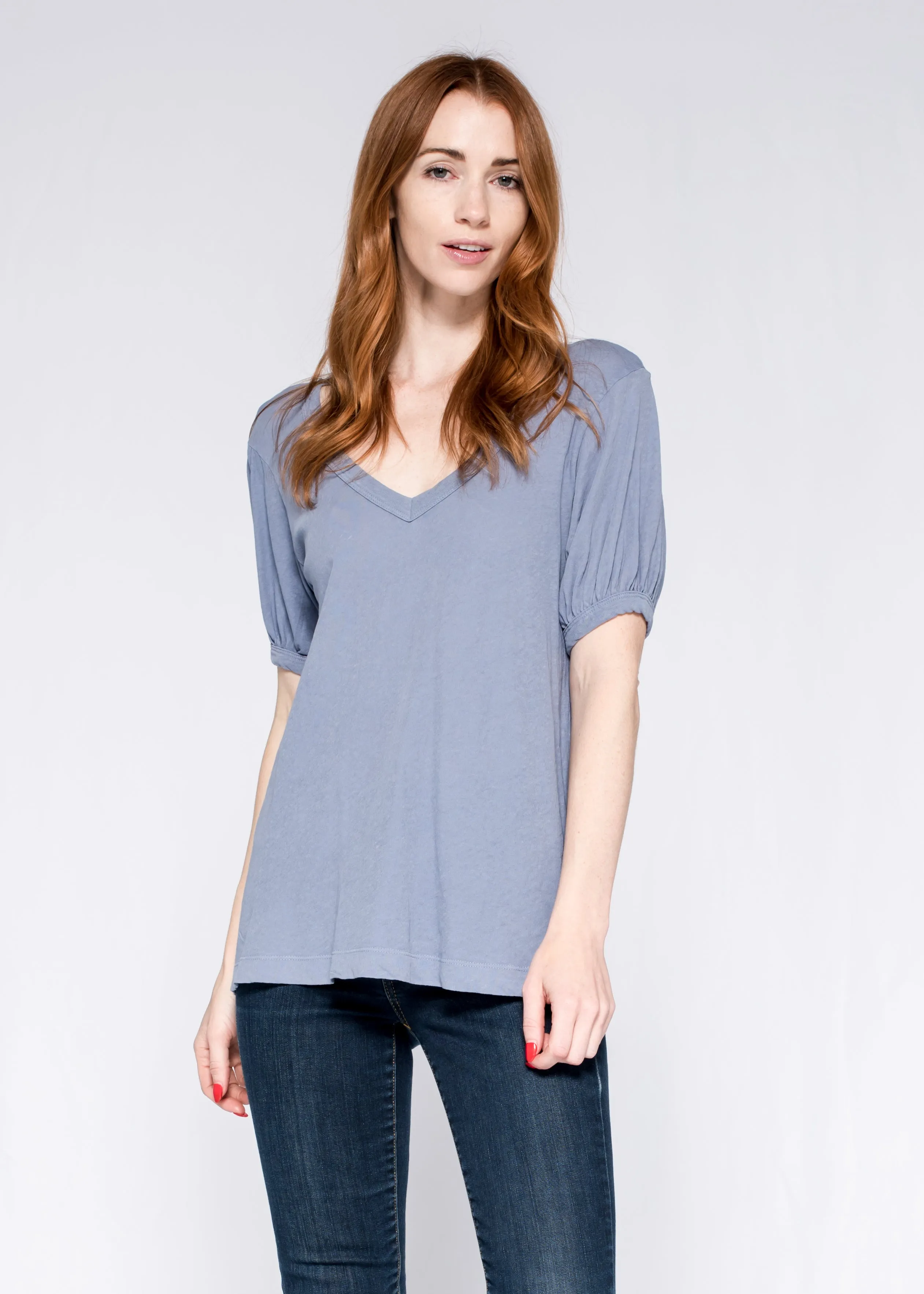 Sexy Open Deep V Femme Soft Elbow Sleeve