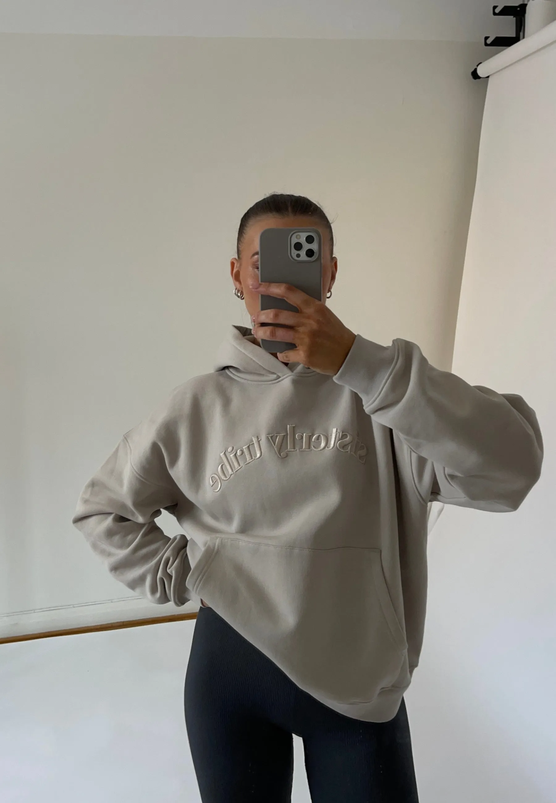 Sisterly Tribe Hoodie - Dove
