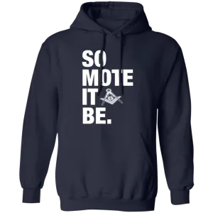 So Mote It Be Pullover Hoodie (navy)