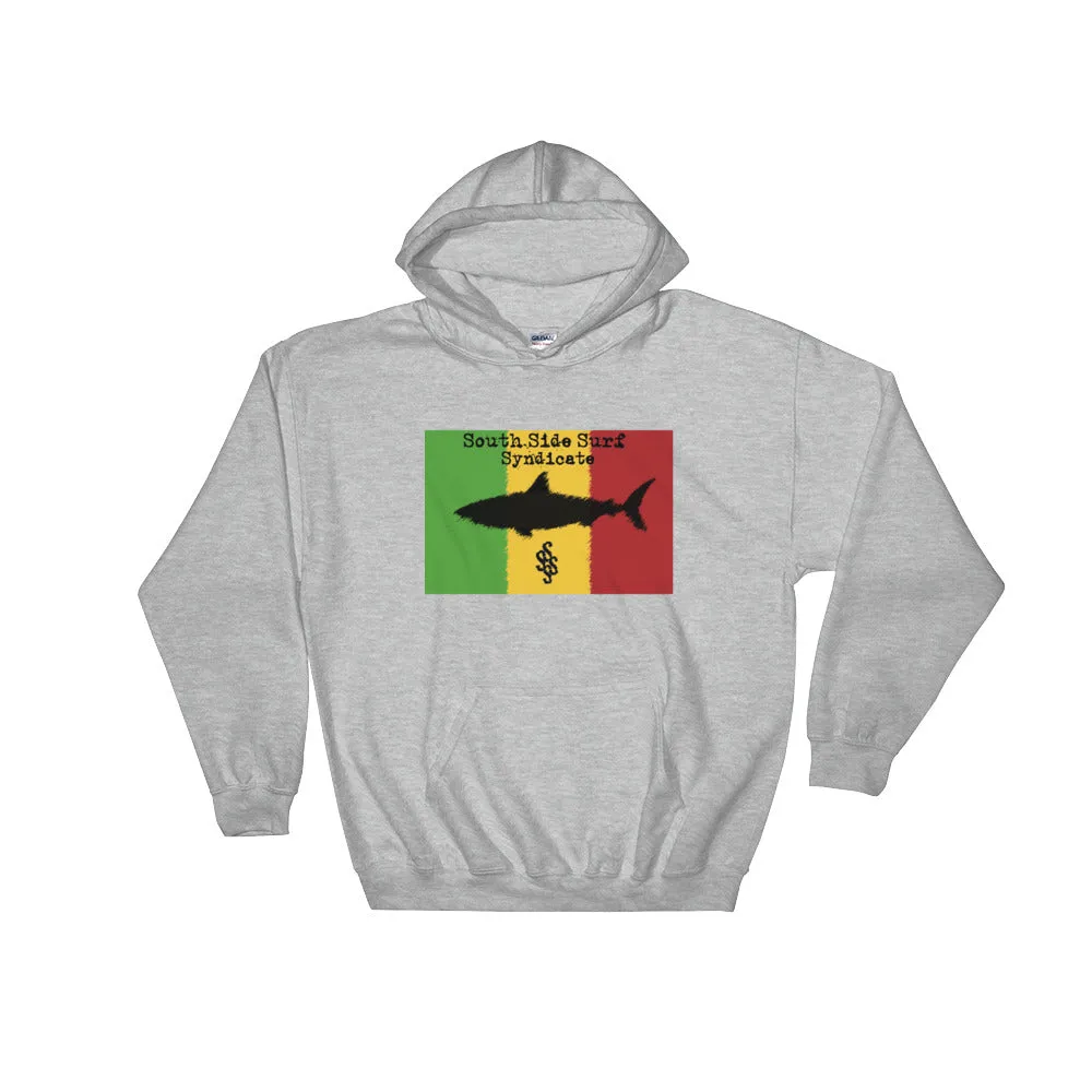 South Side Surf Syndicate Shark Hooded Sweatshirt