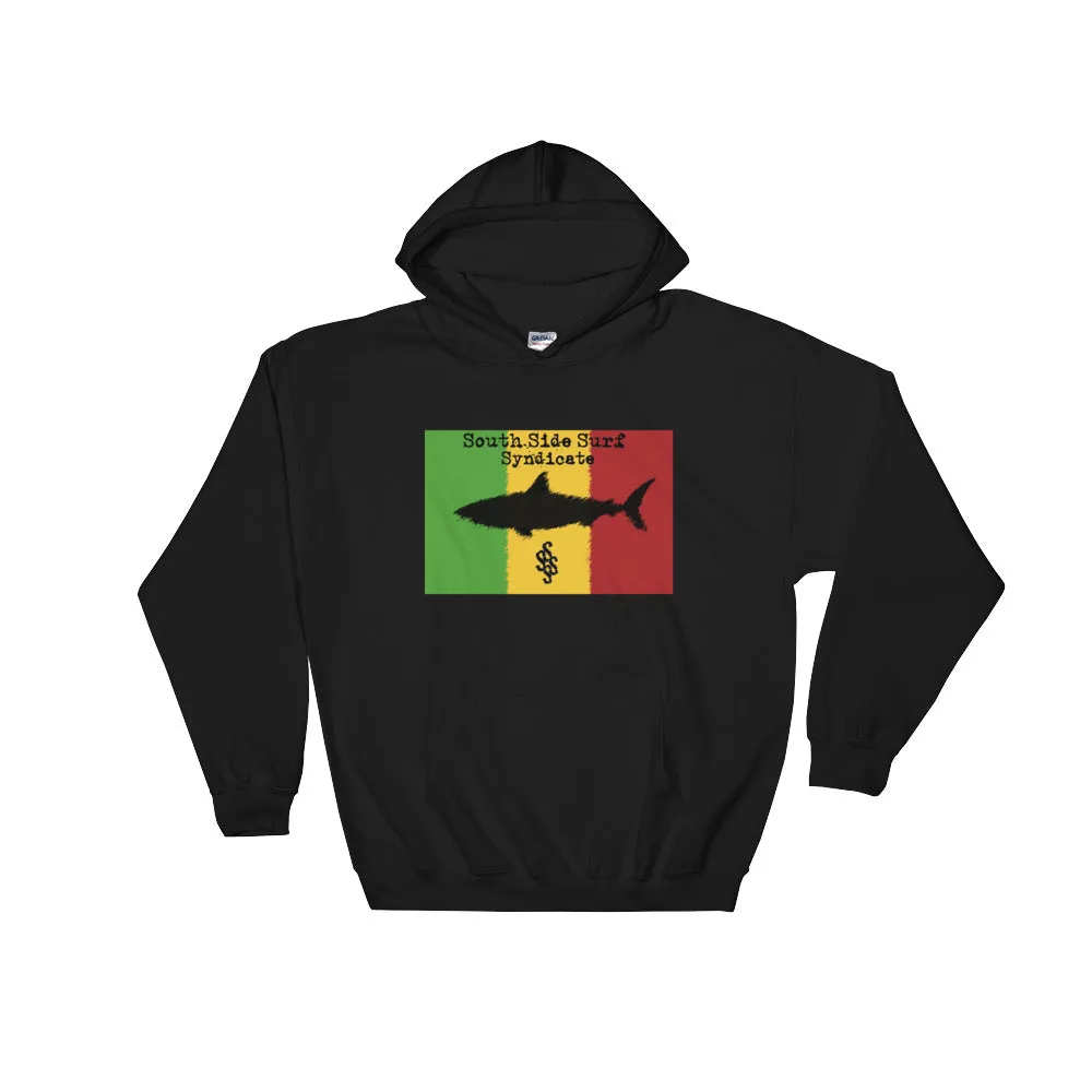 South Side Surf Syndicate Shark Hooded Sweatshirt
