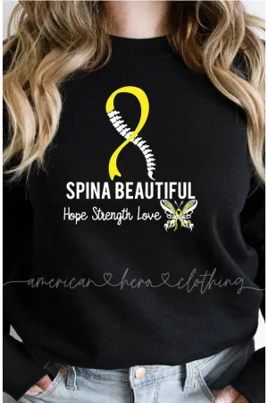 Spina Bifida Awareness Crewneck Sweatshirt