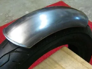 Steel Fender 140 x 400 mm